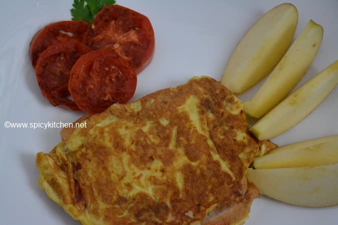 bread omelette recipe